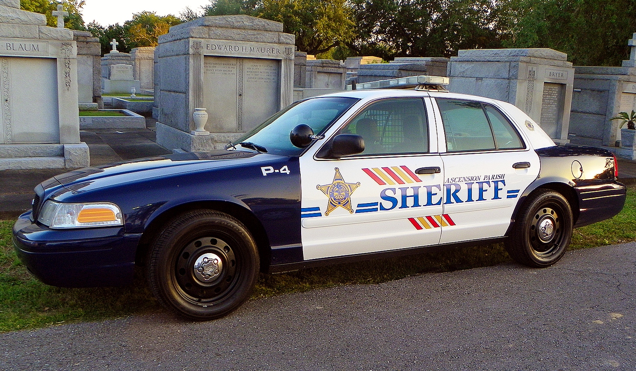Ascension Parish Sheriff's Office patrol vehicle