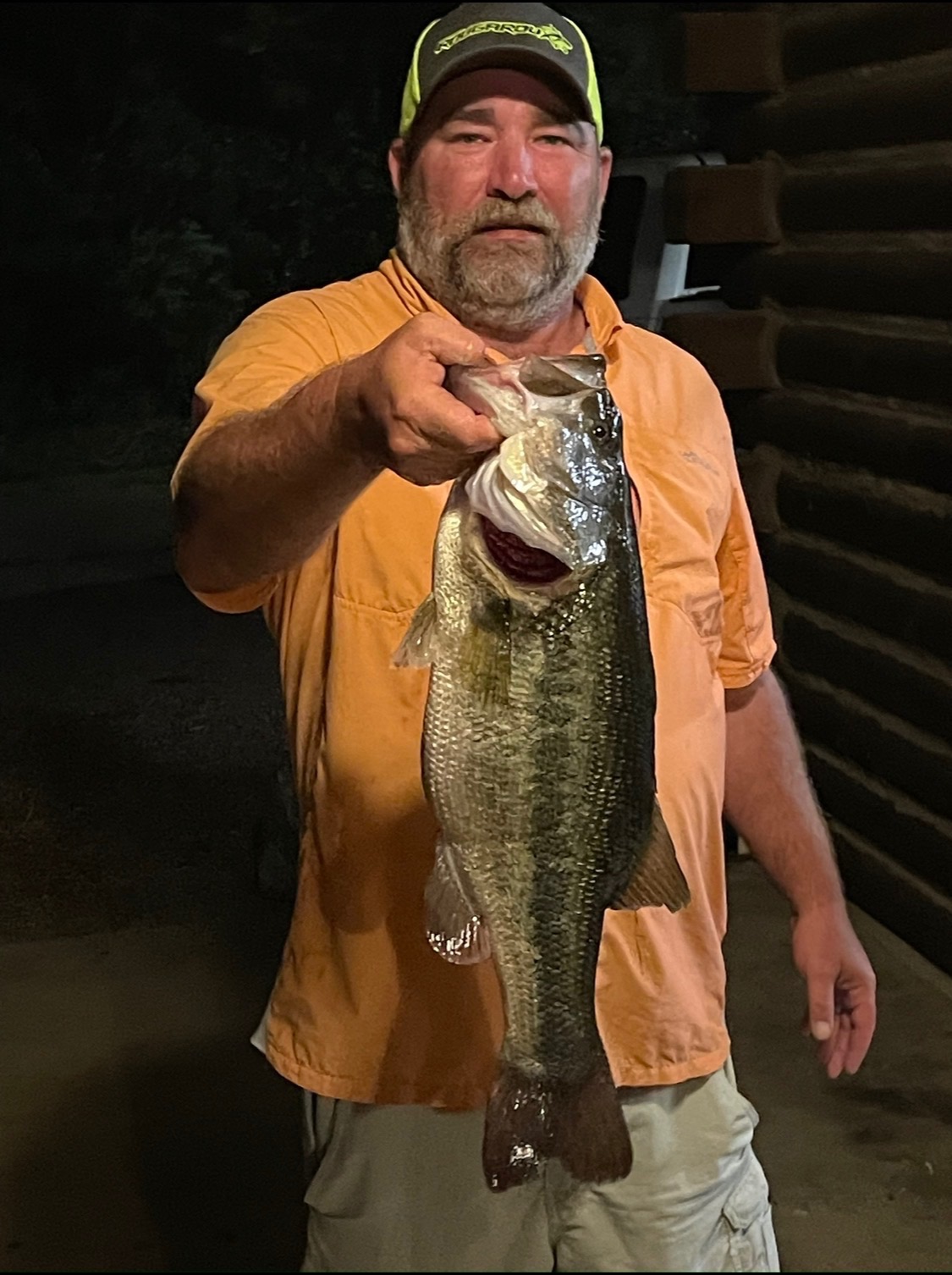 Clint fishing, one of his favorite pastimes