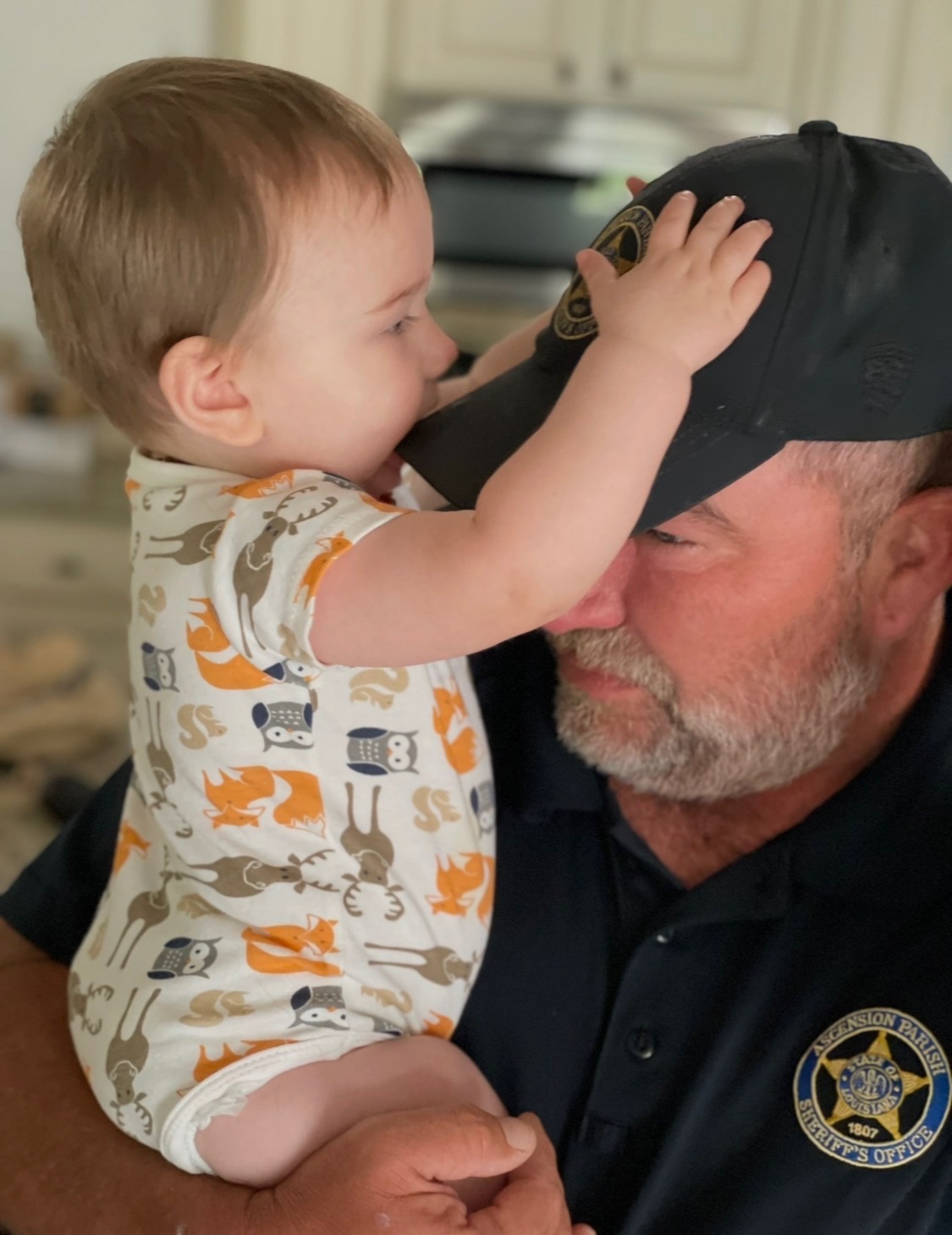 Clint with his grandson